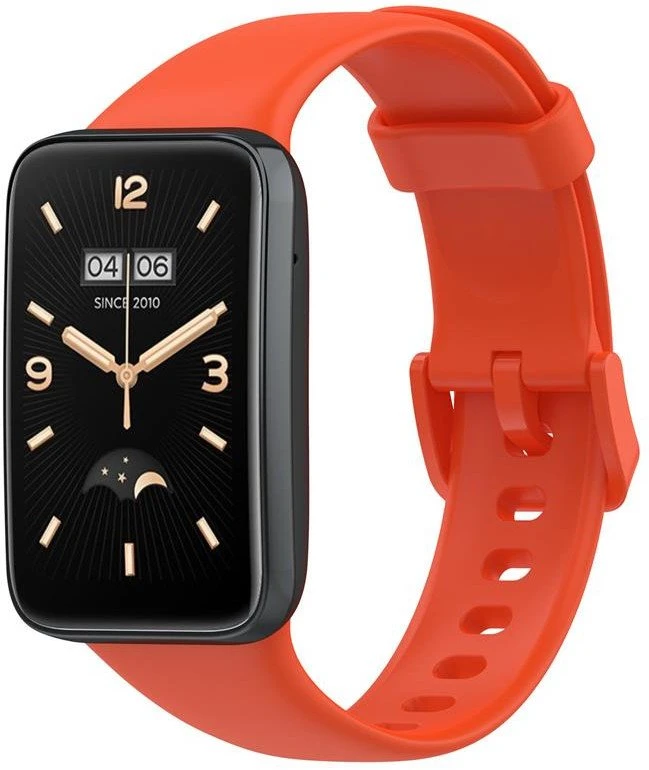 Telcon SILIKONINIS DIRŽELIS MI BAND 7 PRO / M7 PRO (12). ORANŽINIS