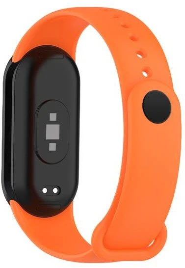 Telcon SILIKONINIS DIRŽELIS MI BAND 8/M8 (3). ORANŽINIS