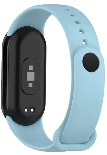 Telcon Mėlyna SILIKONINIS DIRŽELIS MI BAND 8/M8 (9). ŠVIESIAI MĖLYNAS