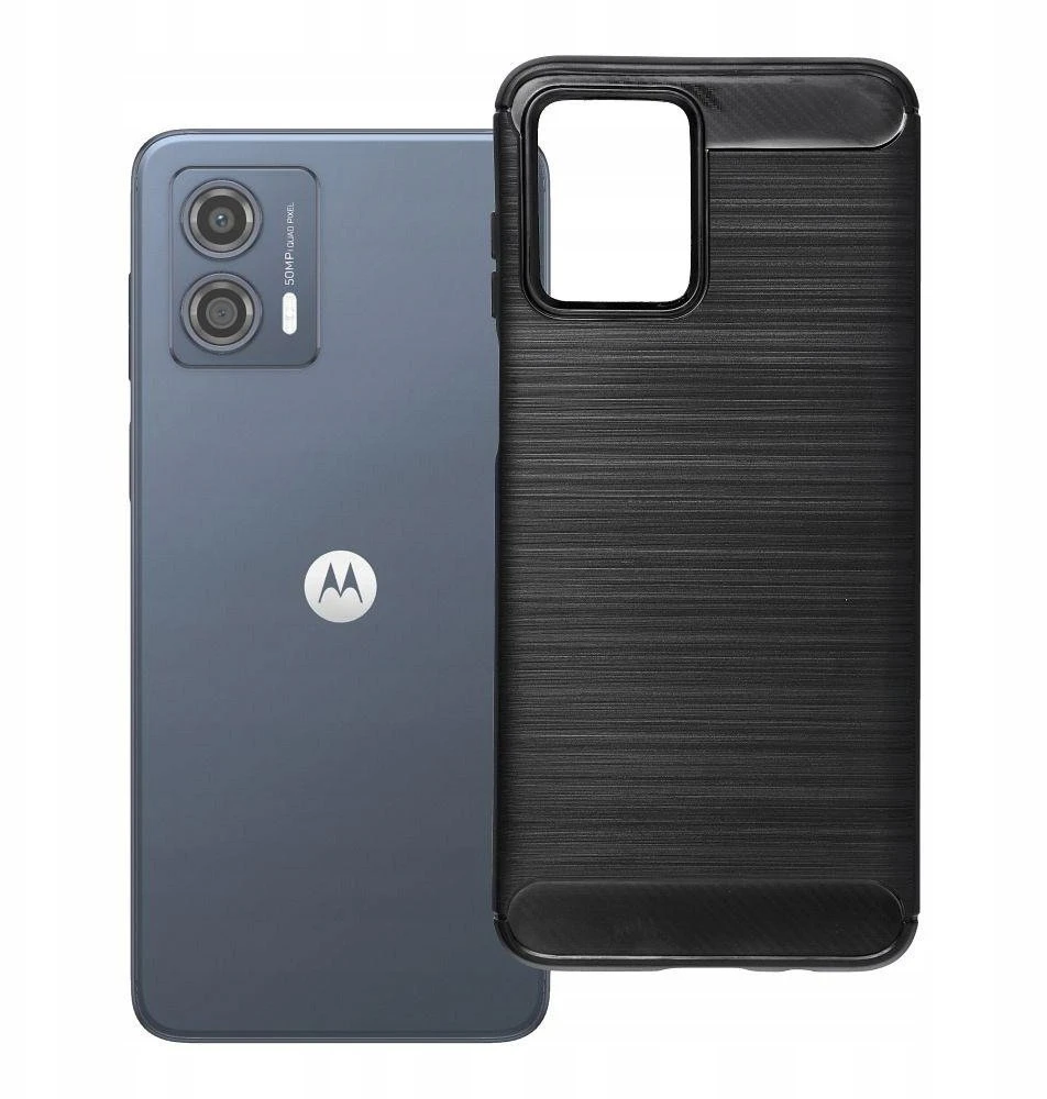 Dėklas Oem Case for Motorola G53 / G13 Carbon 2.0 juodas