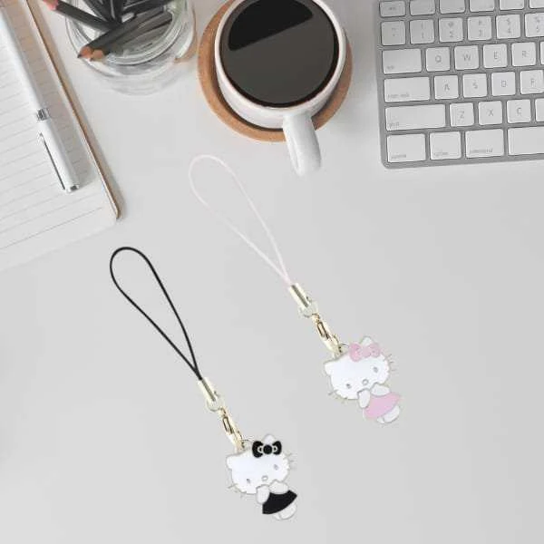 Hello Kitty HKCPMKP virvelė telefonui rožinės spalvos Charm Kitty Cute