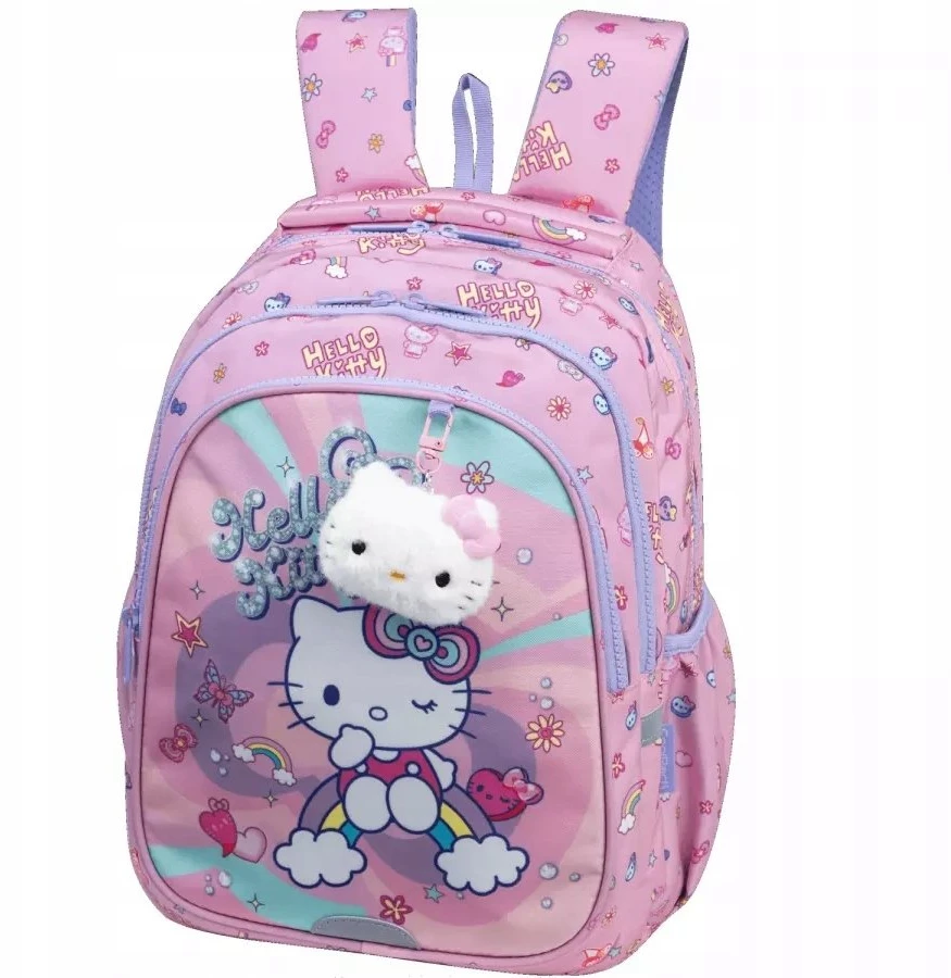 „Hello_Kitty“ kuprinė „CoolPack F029025“. Rožinė. 41 cm x 33 cm x 20 cm.