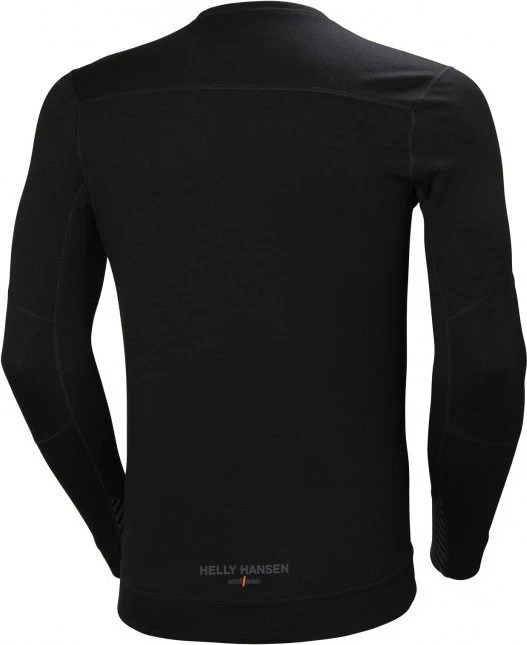 Helly Hansen Lifa Merino Juodas termo marškinėliai