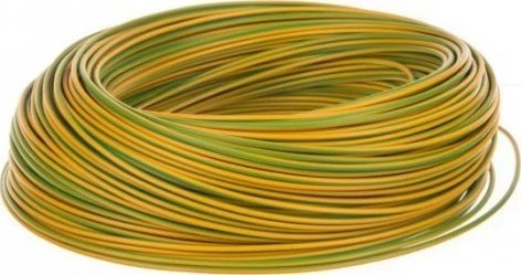 Helukabel H05V-K 1X0.75 QM.GELTONAI ŽALIA DĖŽUTĖ