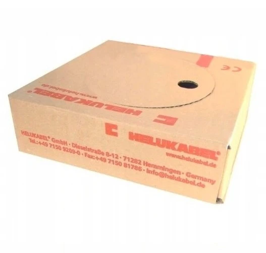 Helukabel H05V-K 1X1 QM.RAUDONA DĖŽUTĖ, 300/50