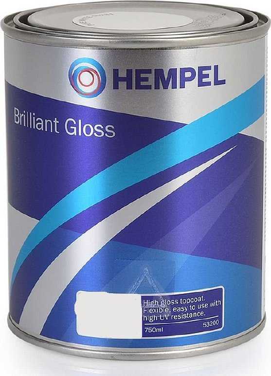 Hempel Hempel Brilliant Gloss 10501 Polar Baltas 0,75 l