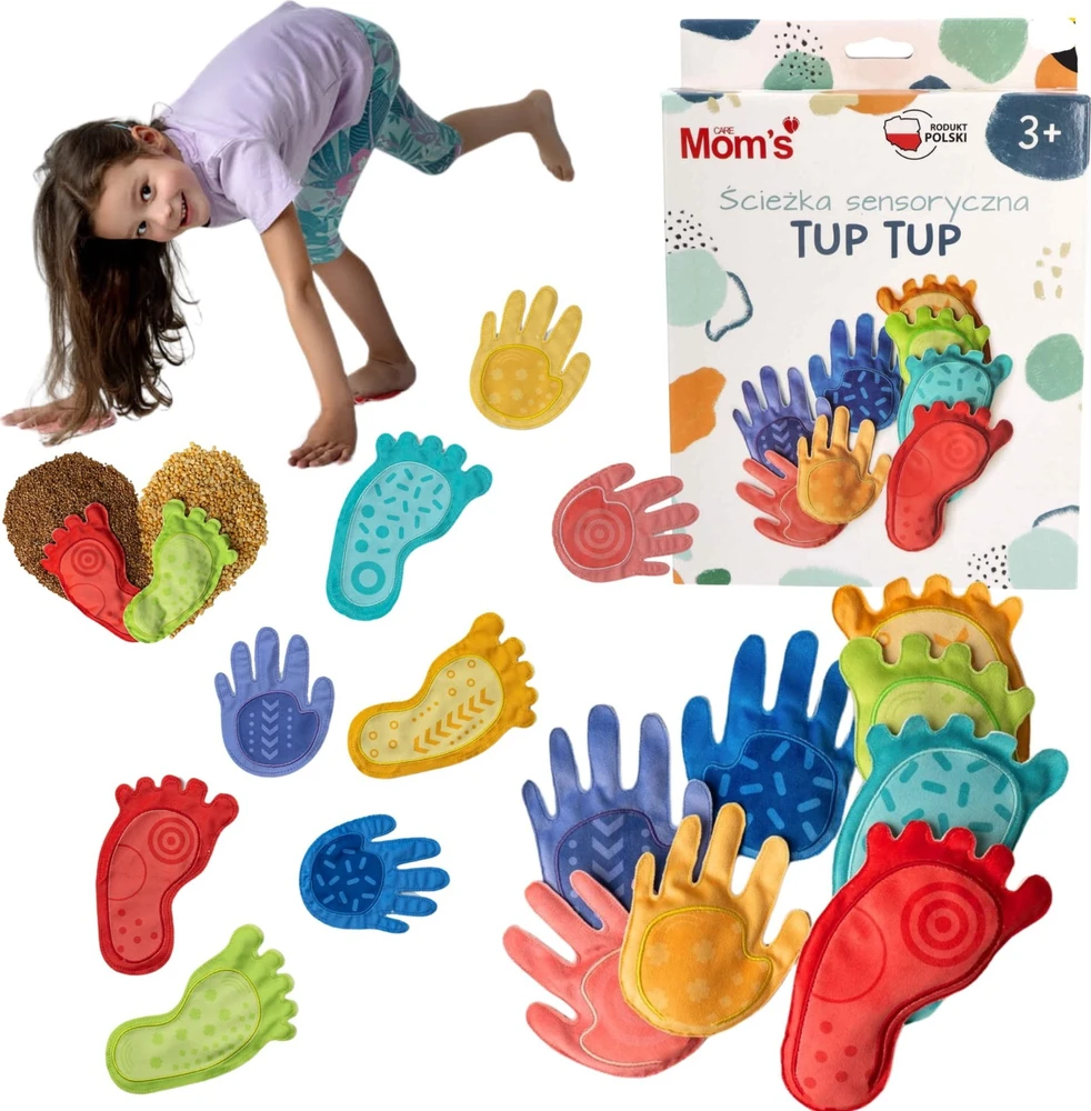 Balance Mom's Care Tup Tup sensorinis kelias, skirtas pusiausvyros treniruotėms ZA5393