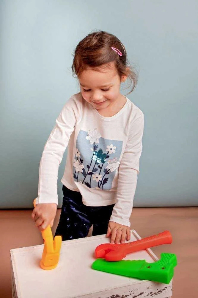 Hencz Toys Minkšti pasteliniai įrankiai