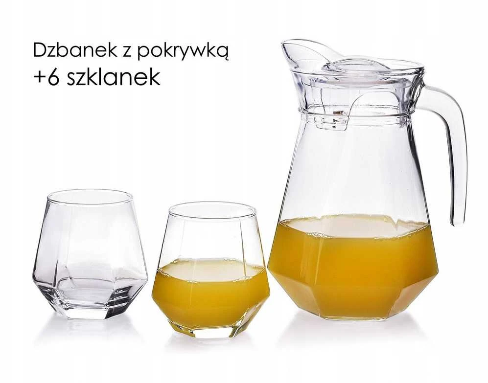 Hendi Mondex Since 1986 ADEL Komplet dzbanek i 6 szklanek1,4L 6x330ml