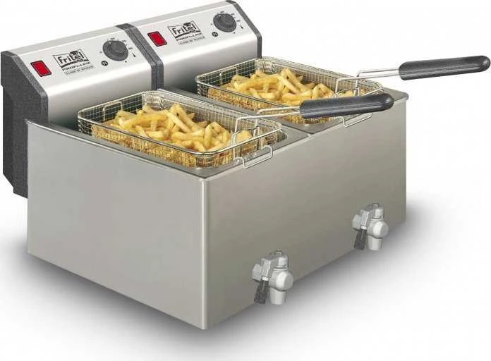 FRITEL Profi 4920 2x8L/2x3300W dviguba aliejaus gruzdintuvė