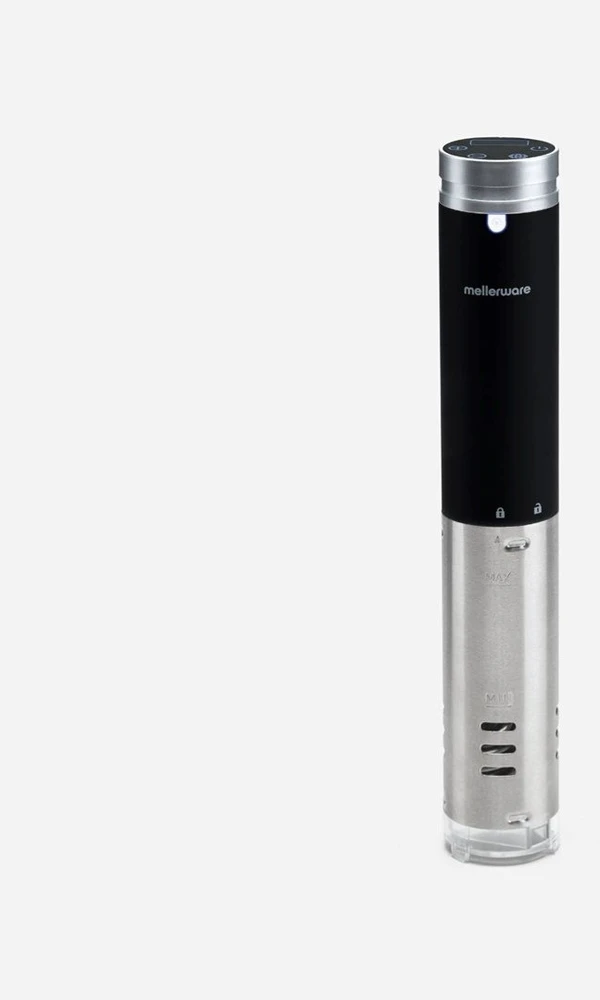 Steel Mellerware Cheffy Sous Vide Cooking appliance Juodas, Nerūdijantis plienas
