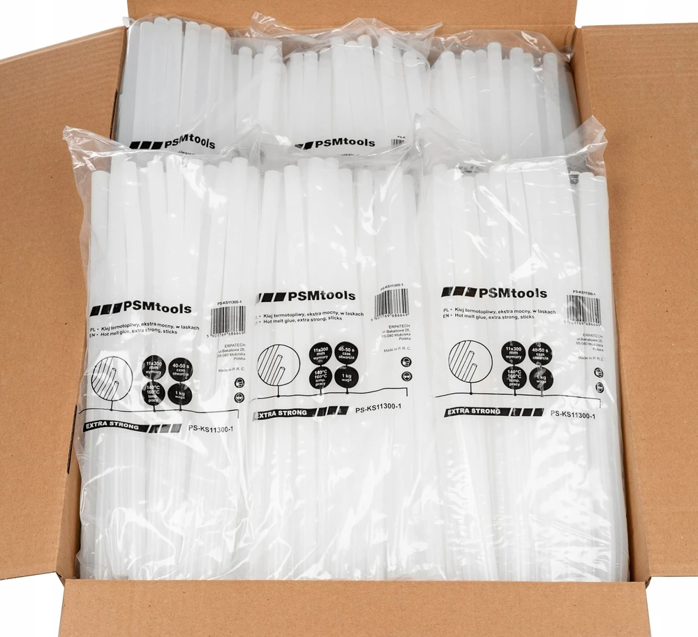 Henkel klijų lazdelės karšto lydalo klijų lazdelės, ypač tvirtos, 11x300 mm, 1kg