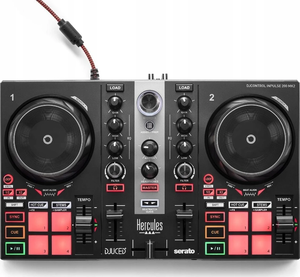 Hercules DJ Control Inpulse 200 MK2 kontroleris
