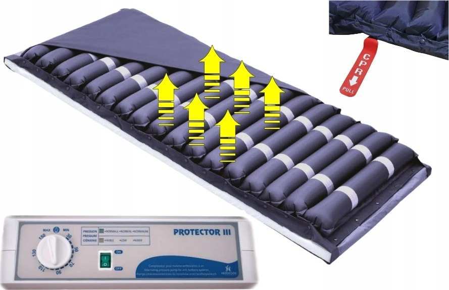 Herdegen Pressure sore mattress PROTECTOR III iki 150 kg Mėlyna