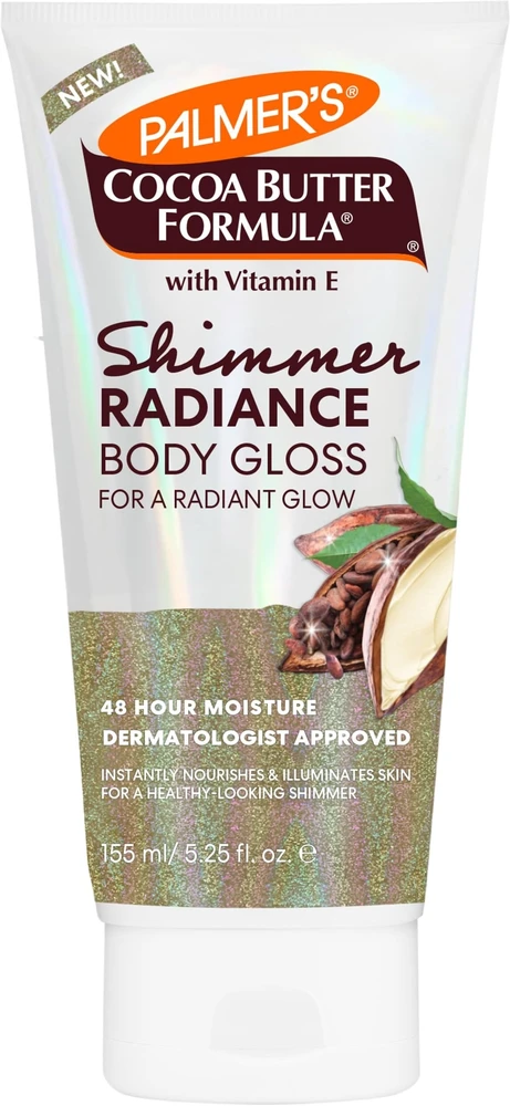 Herla PALMER'S_CBF Shimmer Radiance kūno blizgis 155ml