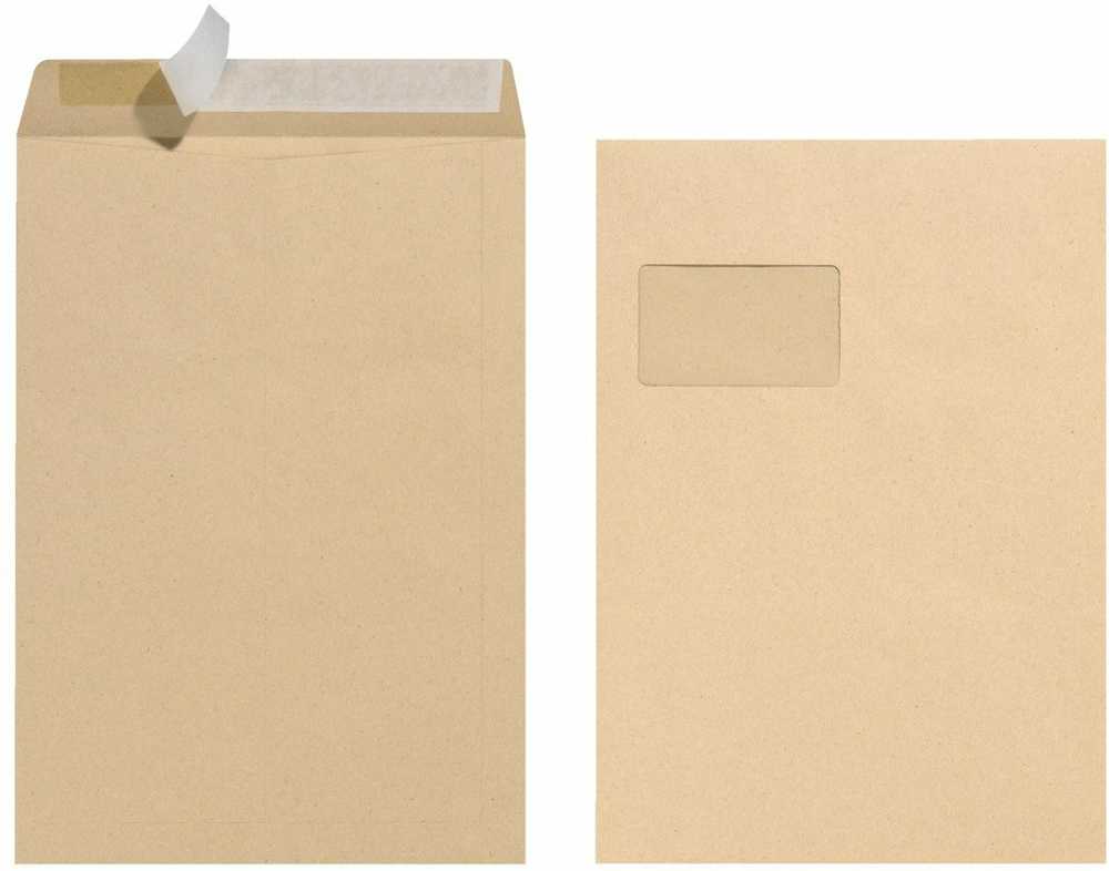 „Herlitz 10900769“ vokas C4 (229 x 324 mm) rudas 10 vnt.