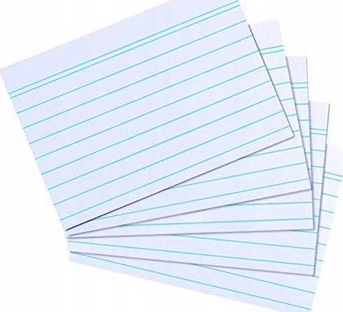 Herlitz 1150887 katalogo kortelė Balta 200 vnt.