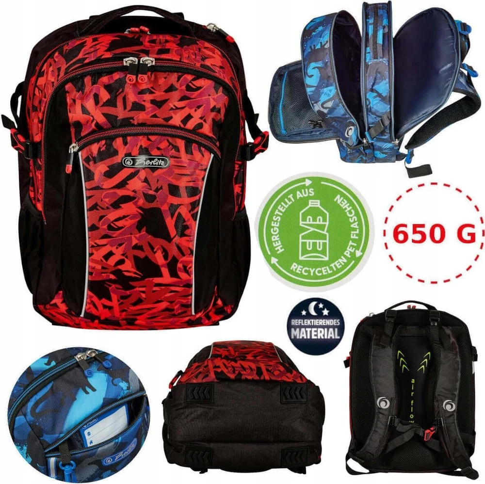 Herlitz Herlitz Grundschulrucksack Ultimate leer Graffiti