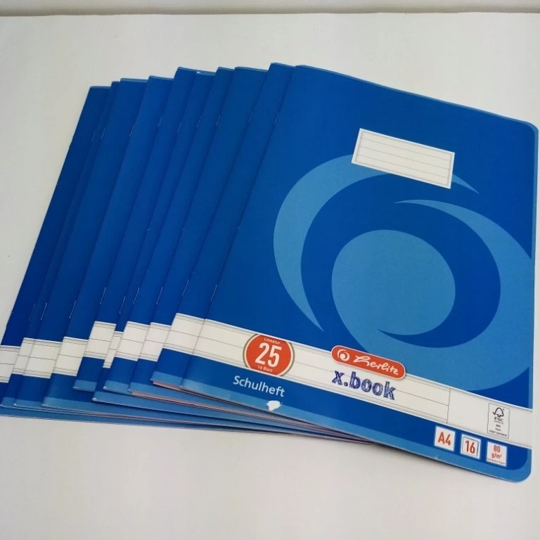 Herlitz Herlitz Hefte x.book A4/16 Lin.25 FSC Mix