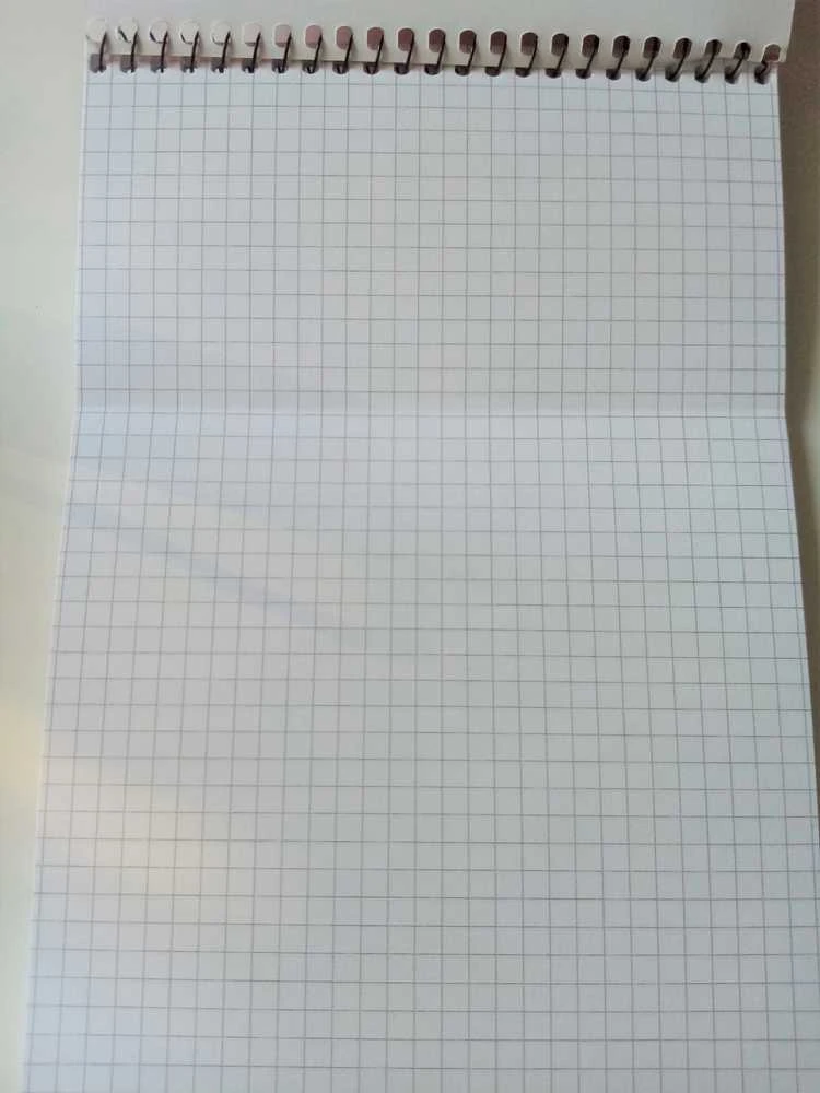 Bloknotas su spirale A5 50l langeliais 00110536 HERLITZ/10