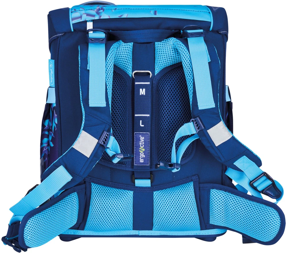 Herlitz Kuprinė pradinukams FILO ACTIVE XL Mėlyna Ice su priedais