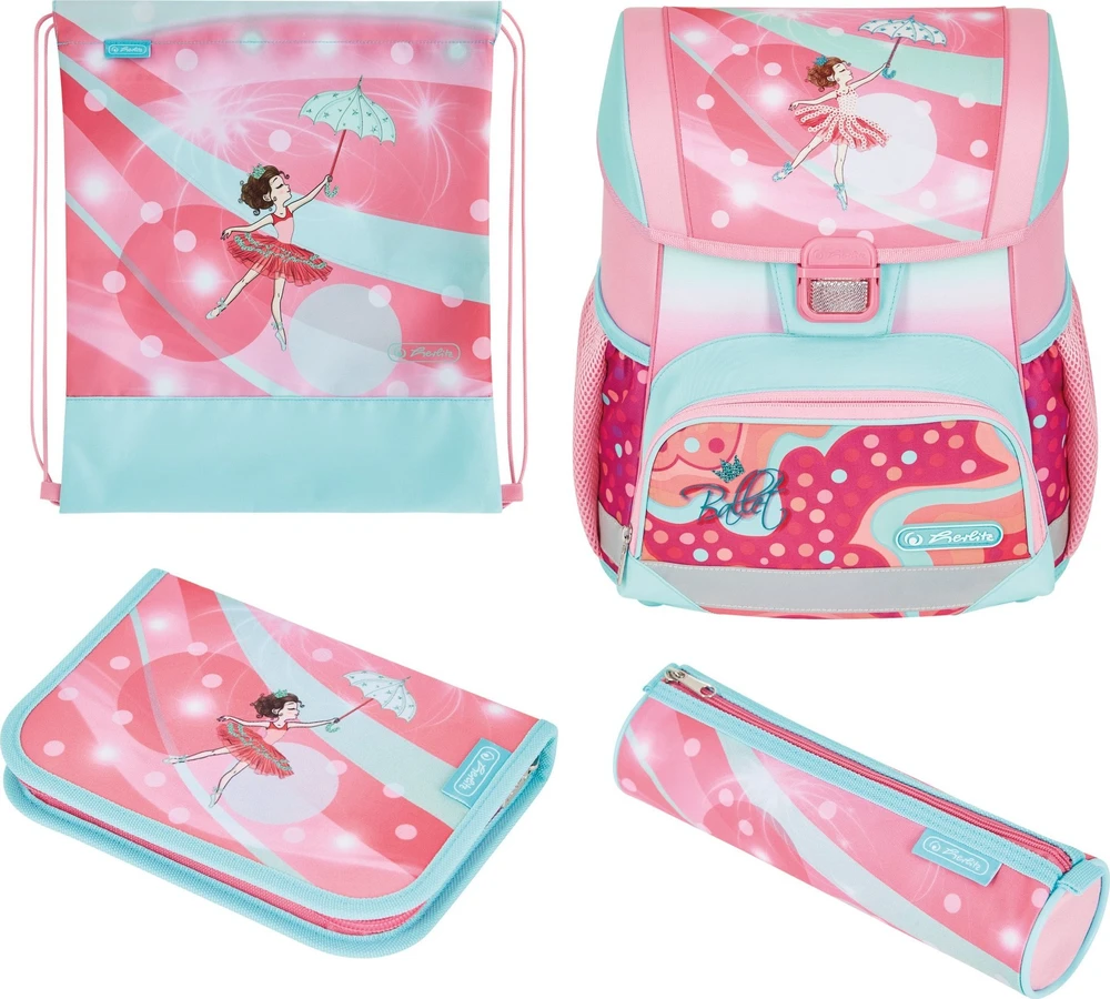 Mokyklinė kuprinė Herlitz Loop Plus Ballet Love, 16 l