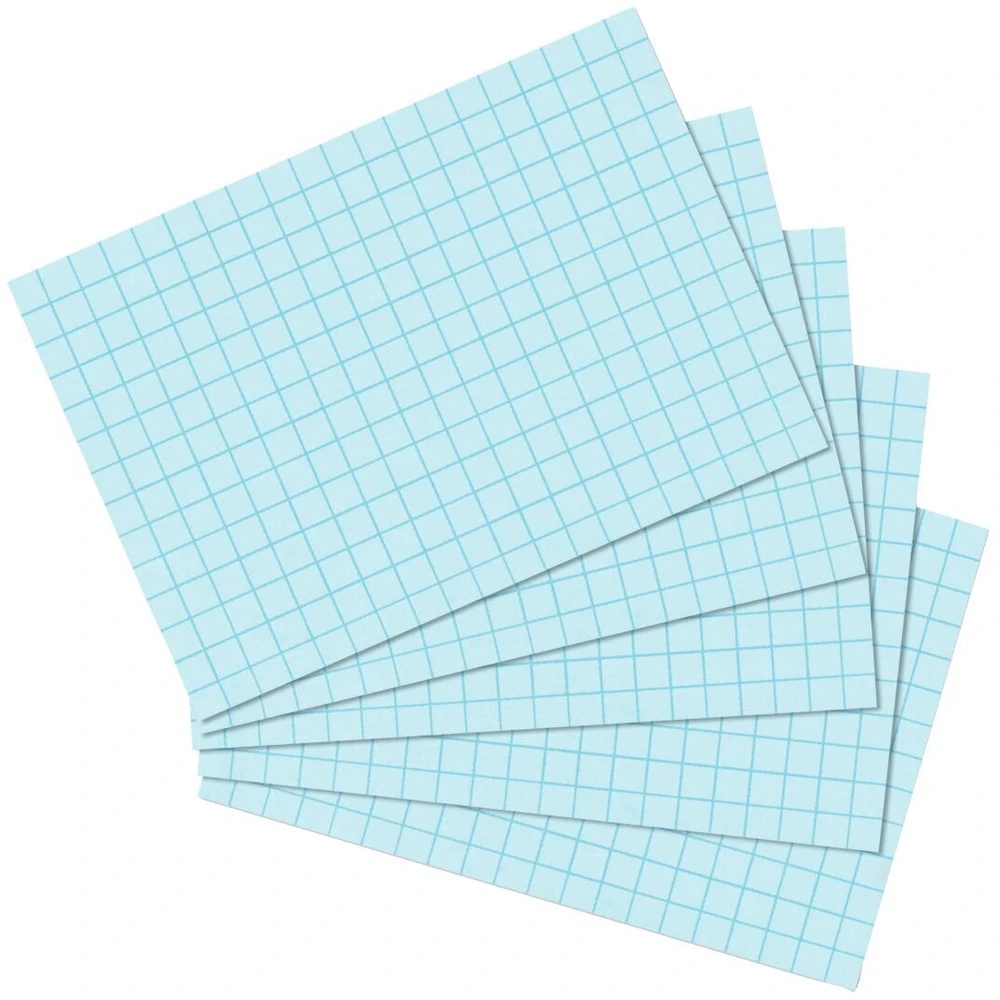Herlitz Mėlyna, Squared paper, 170 g/m², 100 pc (s) (10901460)