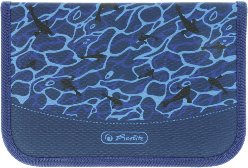 Herlitz mokyklinė kuprinė Ultralight Plus Mėlyna Shark