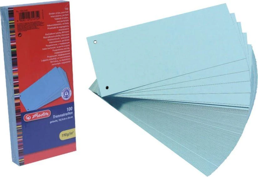 Laikiklis Herlitz Binder skirstytuvai 1/3 A4 100vnt HERLITZ