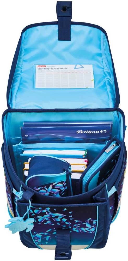 Herlitz Kuprinė pradinukams FILO ACTIVE XL Mėlyna Ice su priedais