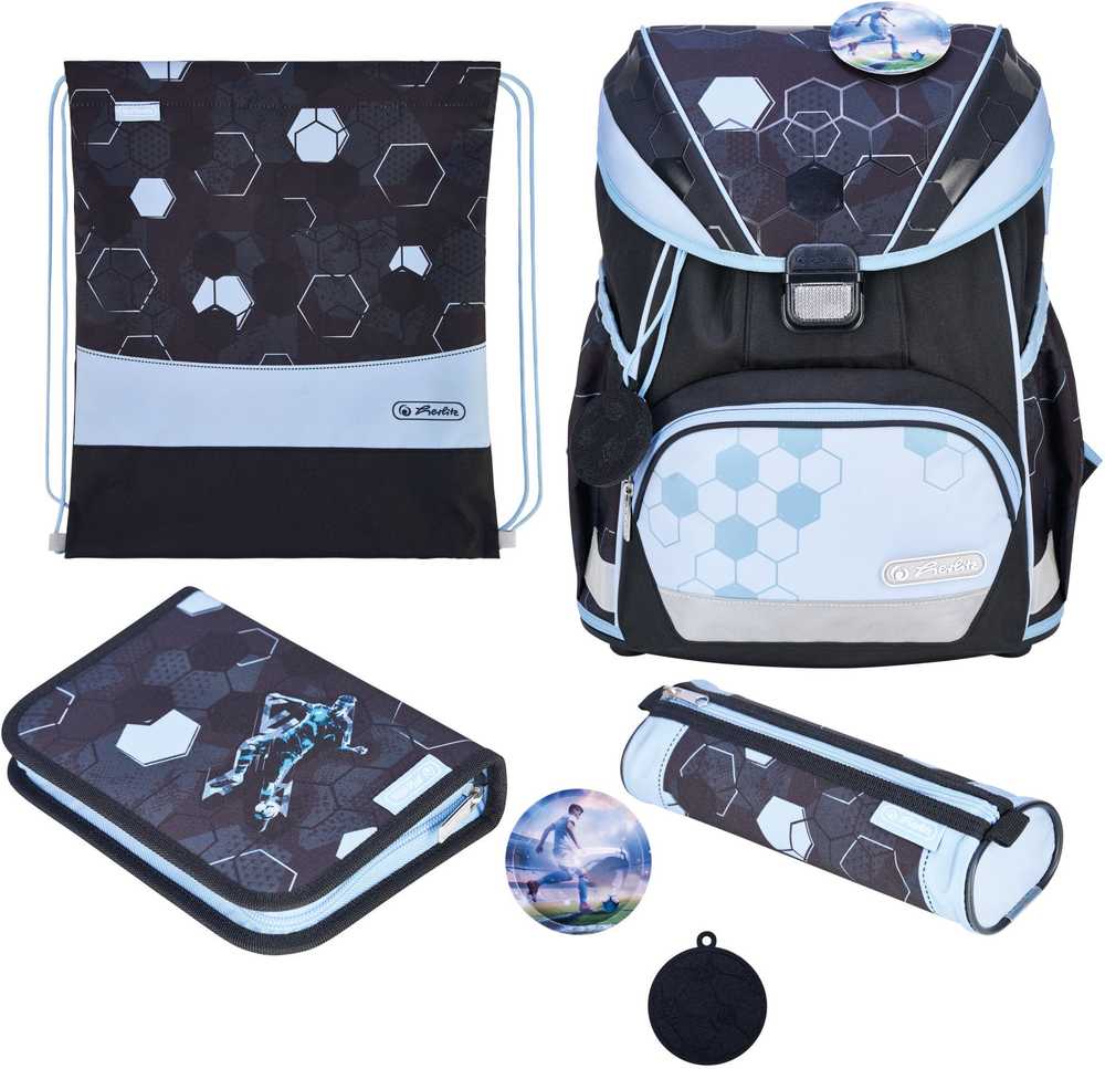 Herlitz Kuprinė UltraLight XL Plus Cyber Soccer