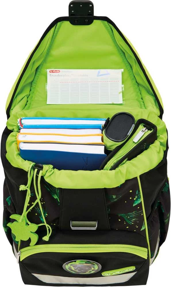 Herlitz Kuprinė pradinukams ULTRA LIGHT XL Jungle Explorer su priedais