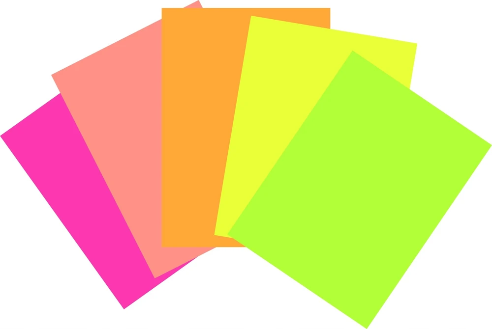 Herlitz spalvotas fluorescencinis popierius A4/40K