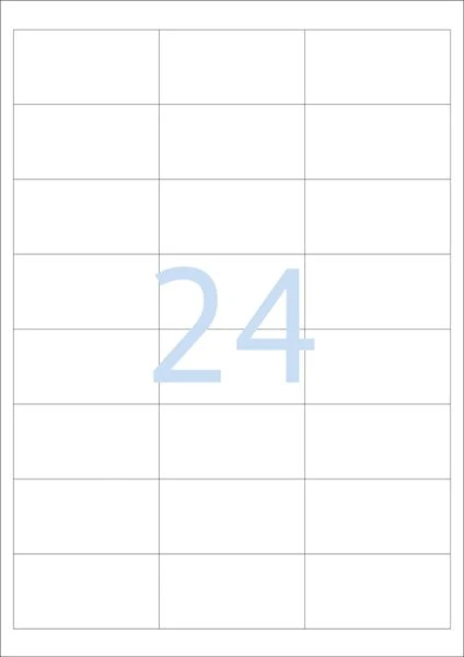 Herma Etykiety Premium A4, balta, papier matinė, 4800 vnt. (4633)