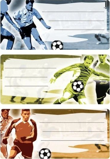 Herma HERMA mokyklinės etiketės Vario futbolo kamuolys