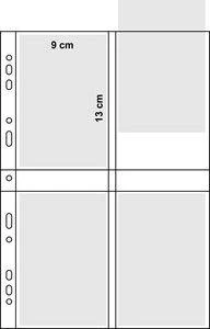 Herma HERMA Fotosichthüllen 90 x 130 mm hoch baltas 250 Hüllen - 7560