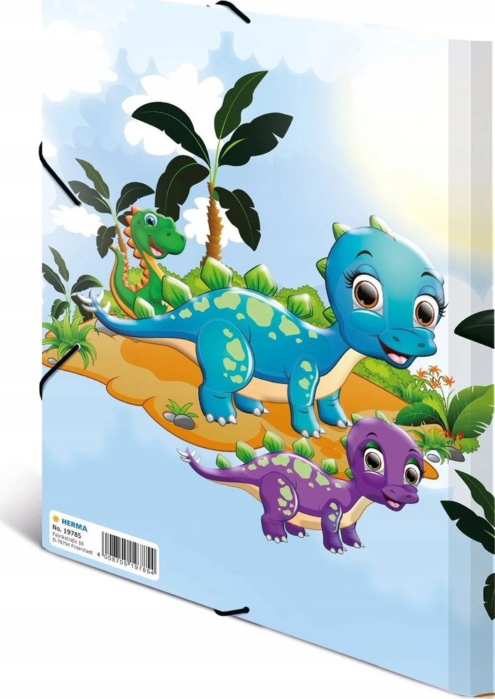 Herma HERMA kolekcijos aplankas A3 Dinos kartonas
