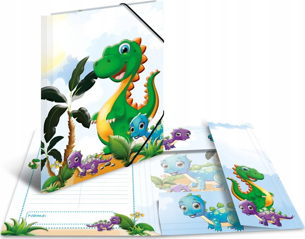 Herma HERMA kolekcijos aplankas A3 Dinos kartonas