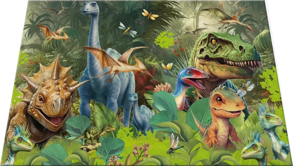 Herma HERMA Schreibunterlage Karton Dino World 55x35 3Stk
