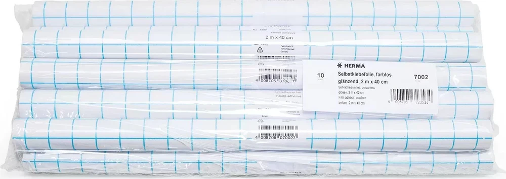 Herma HERMA Selbstklebefolie transparent glänzend 2 m 1 Rolle