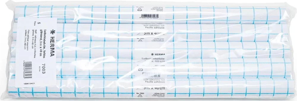 Herma HERMA Selbstklebefolie transparent glänzend 3 m 1 Rolle