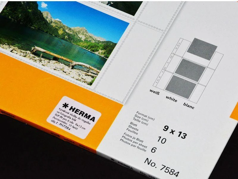 HERMA 7584 įmautė dokumentams 90 x 130 mm Polipropilenas (PP) 10 vnt