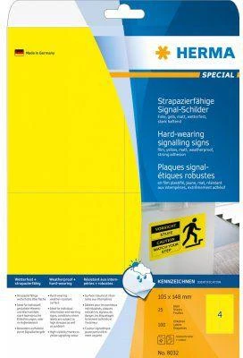 Herma Lipnios etiketės 105x148 mm (8032)