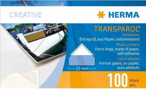 Nuotraukų rėmelis HERMA 1302 lipni etiketė Balta Keičiama 100 vnt