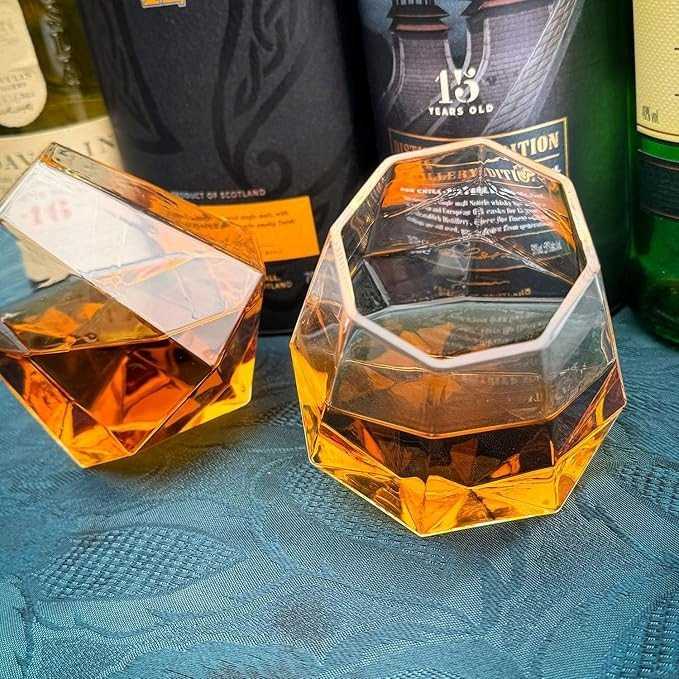 Thumbs Up Herma Mad Monkey - szklanki do whisky ''Diamond'' (komplektas 2) permatomas