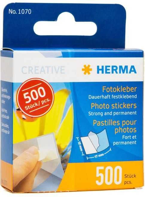 1x20 Herma nuotraukų lipdukai, 500 vnt