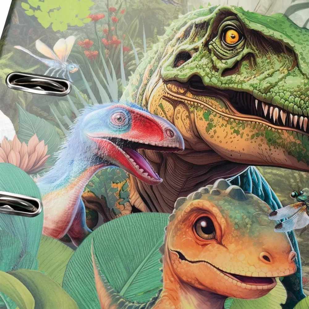 Herma A4 formato segtuvas Dino World kartonas