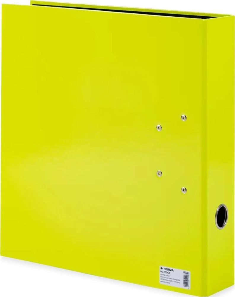 Herma Segregator A4 tektura Neon Geltonas