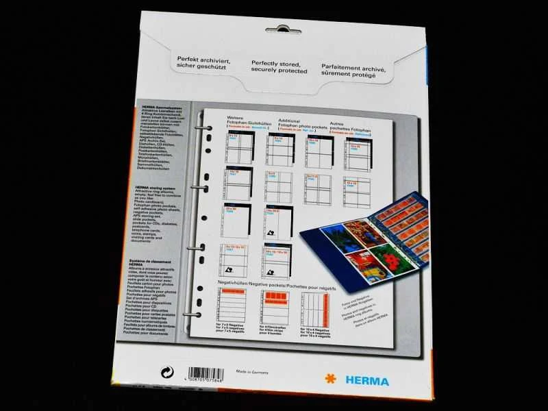 HERMA 7584 įmautė dokumentams 90 x 130 mm Polipropilenas (PP) 10 vnt