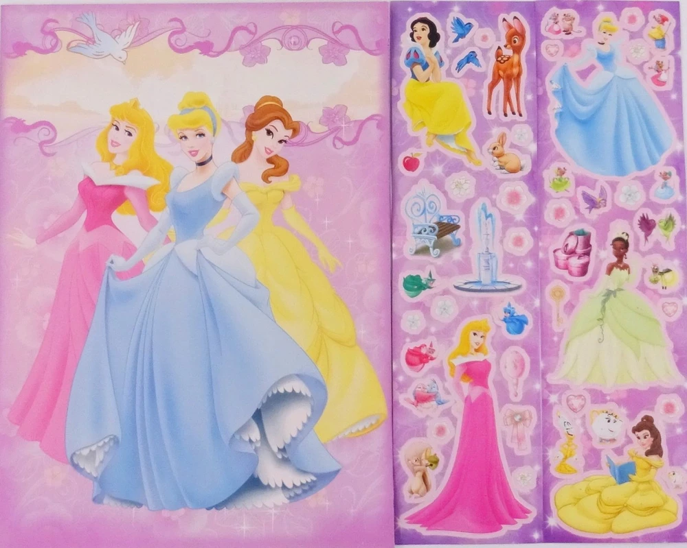 Herma lipdukų albumas vaikams Princesė Sweetie A5